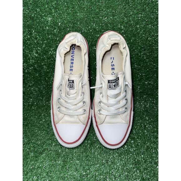 Converse Womens CT All Star Shoreline Ox 537084F White Casual Shoes Sneakers 8.5 - Picture 5 of 9